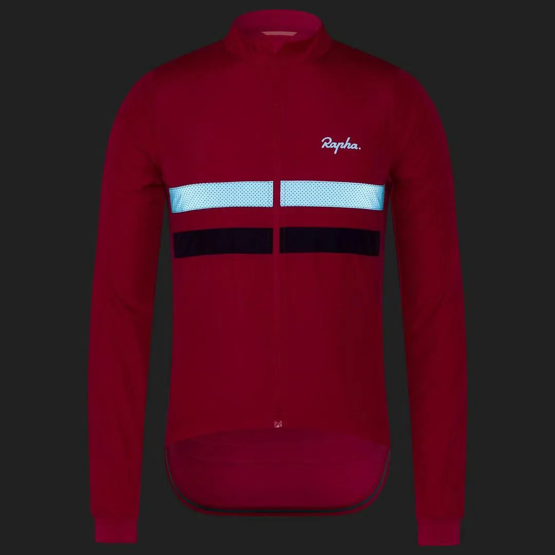 RAPHA Brevet Windblock Jersey - CRS Pink - Image 6