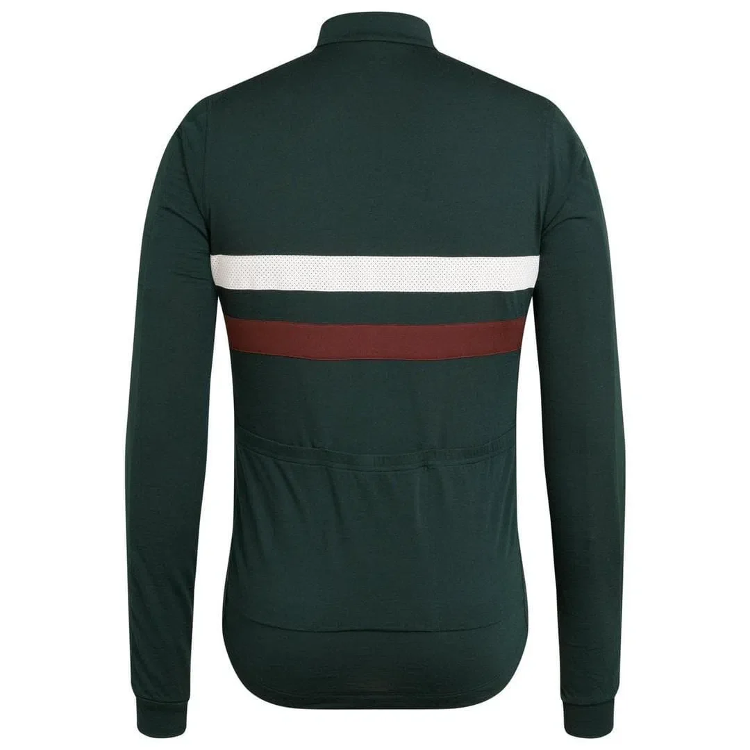 RAPHA Brevet Windblock Jersey - SCA Dark Green - Image 2