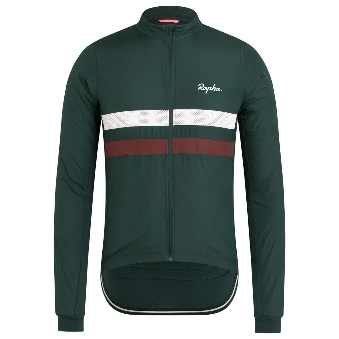 RAPHA Brevet Windblock Jersey - SCA Dark Green - Image 4