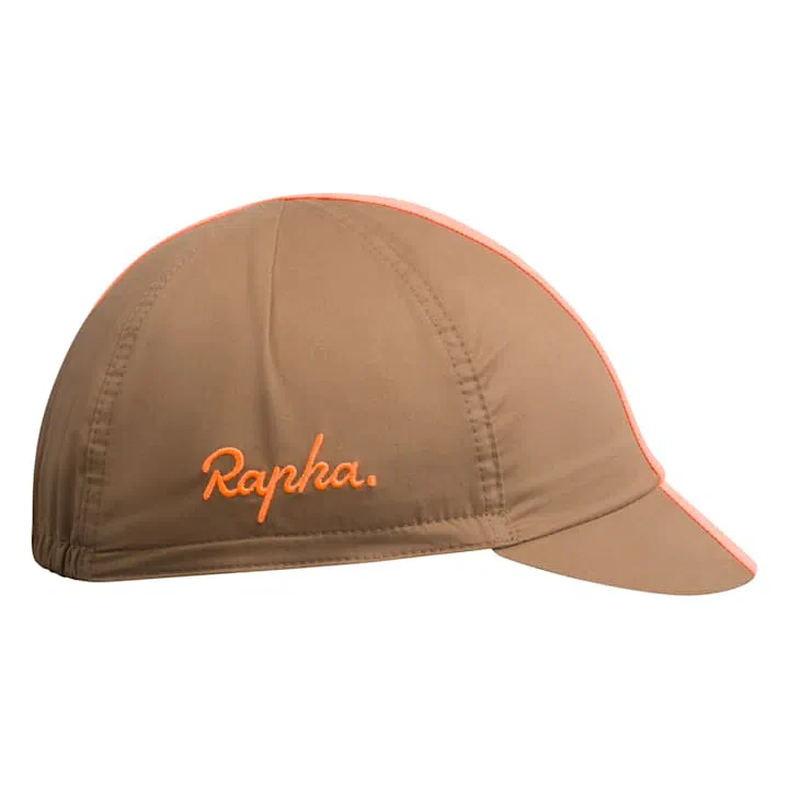 RAPHA Cap II - ILW Brown/Fluorescent Coral - Image 2