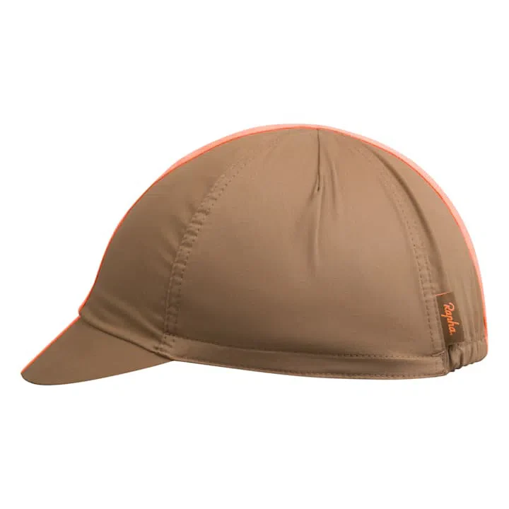RAPHA Cap II - ILW Brown/Fluorescent Coral - Image 3