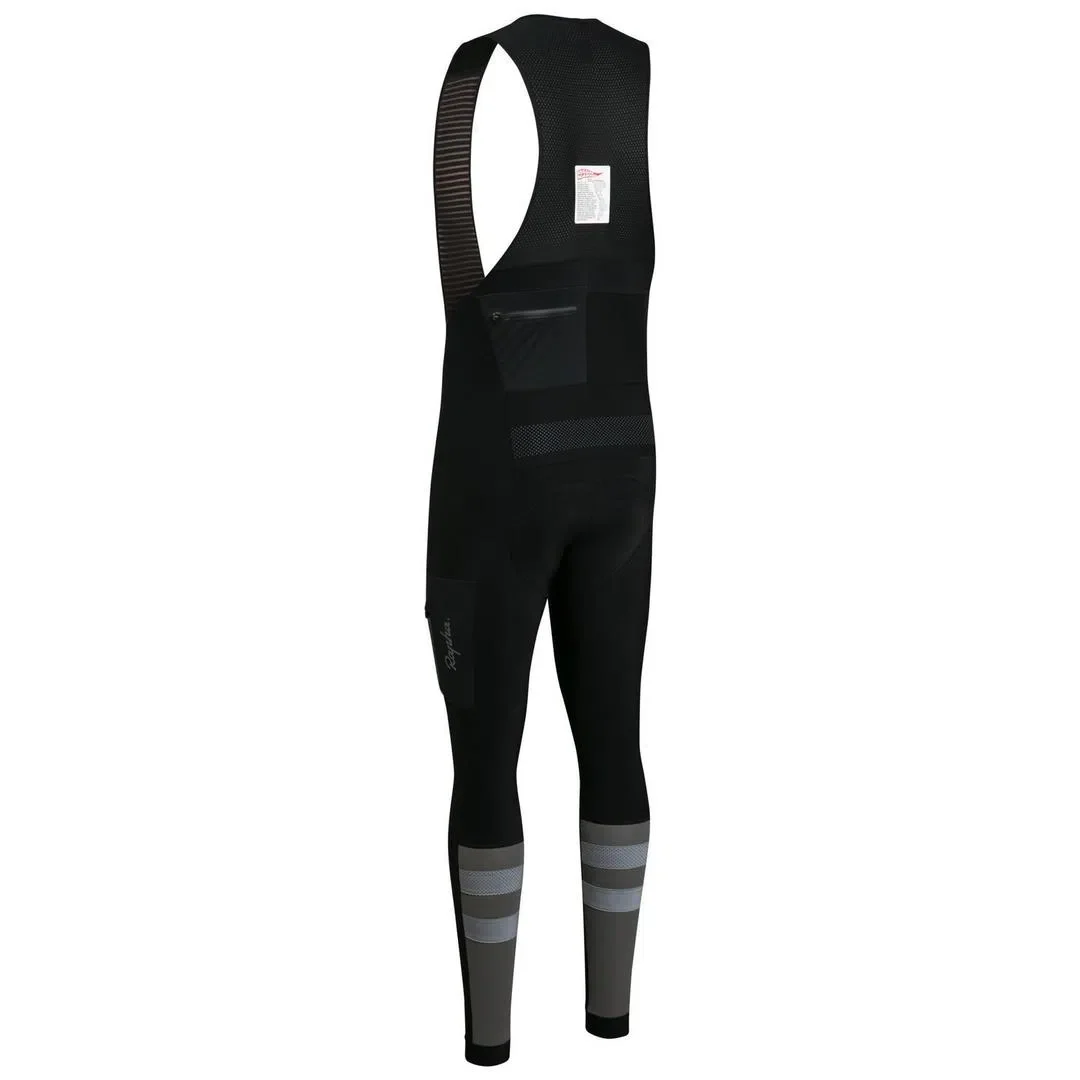 RAPHA Cargo Winter Tights with Pad - BBK Black - Image 6
