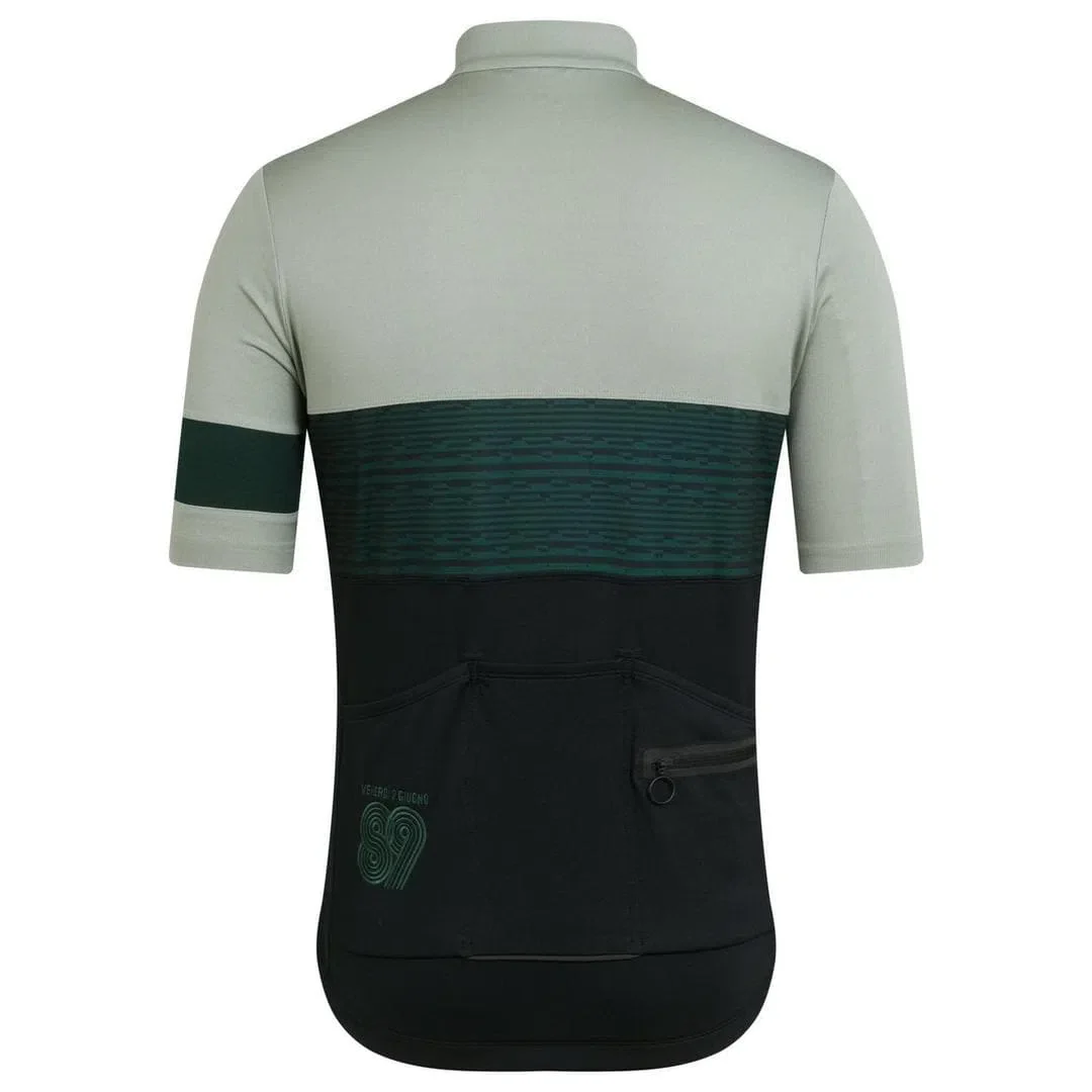 RAPHA Classic Climbs Jersey - BIG Black/Iceberg Green - Image 3