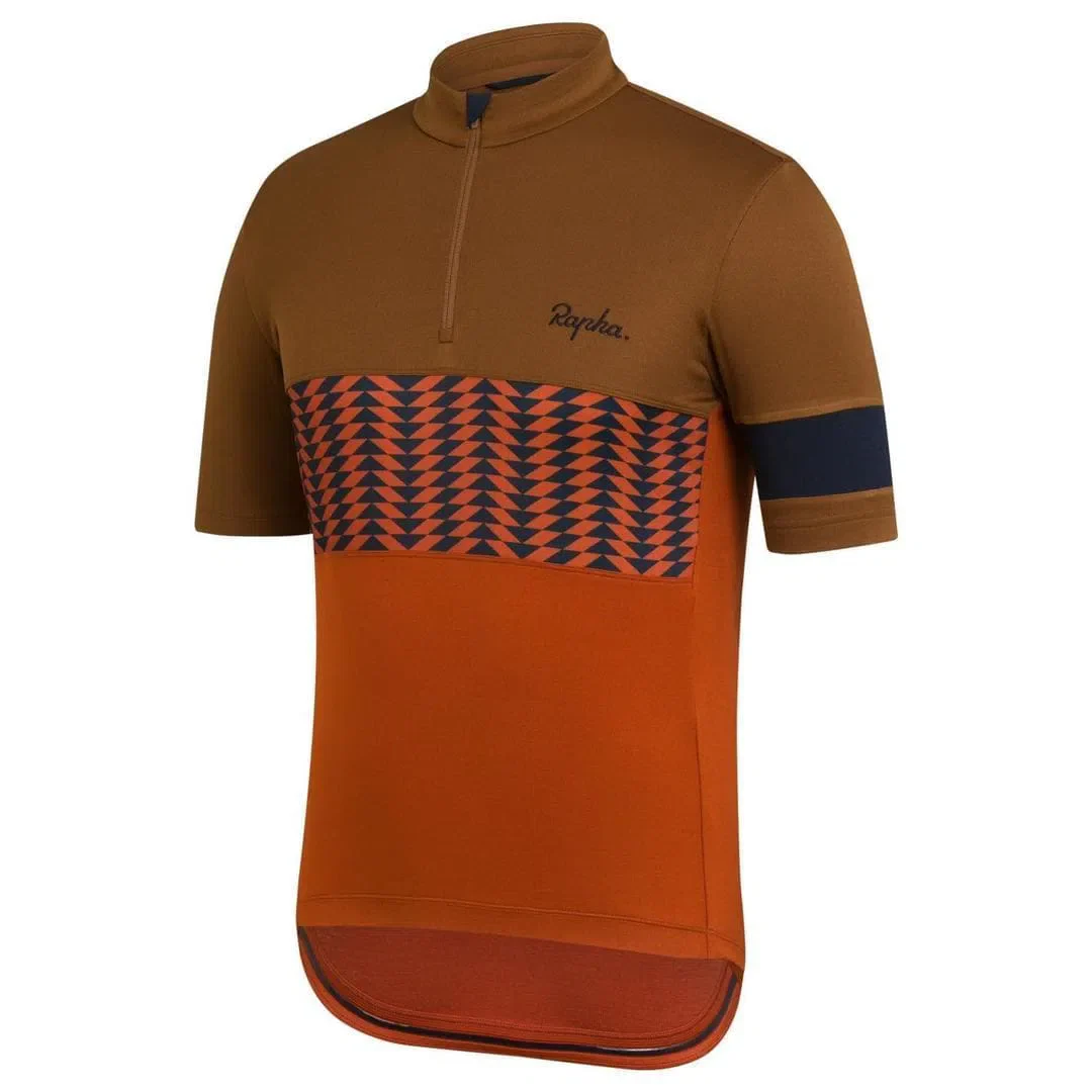 RAPHA Classic Climbs Jersey - PIE Paprika/Brown - Image 2