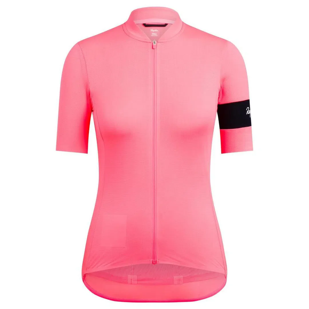 RAPHA Classic Flyweight Women Jersey  - HVS Pink - Image 3
