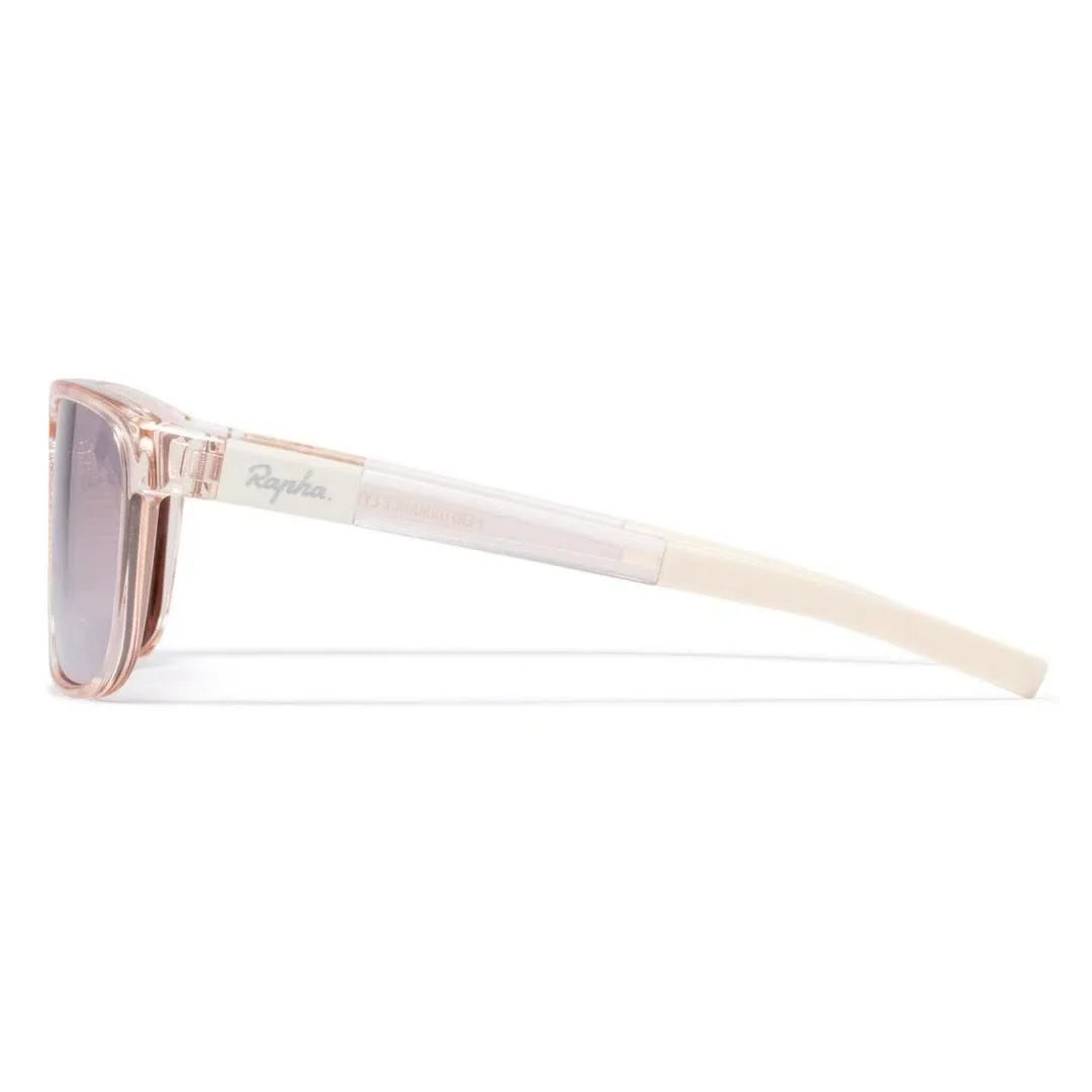 RAPHA Classic Eyewear - PTB Pink Transparent/Black Mirror Lens - Image 2