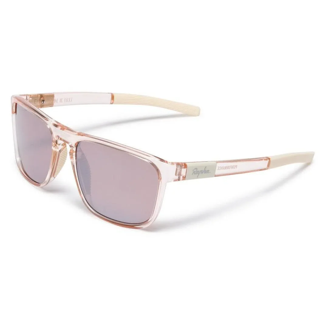 RAPHA Classic Eyewear - PTB Pink Transparent/Black Mirror Lens - Image 3