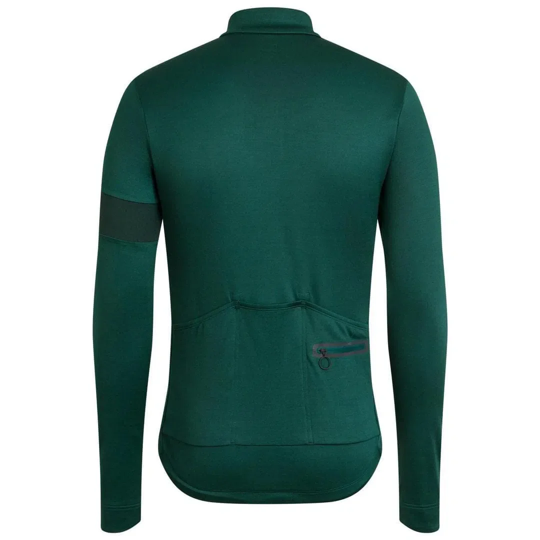 RAPHA Classic Long Sleeve Jersey II - Green BGR - Image 2