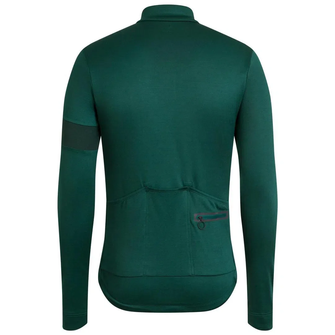 RAPHA Classic Long Sleeve Jersey II - Green BGR - Image 4