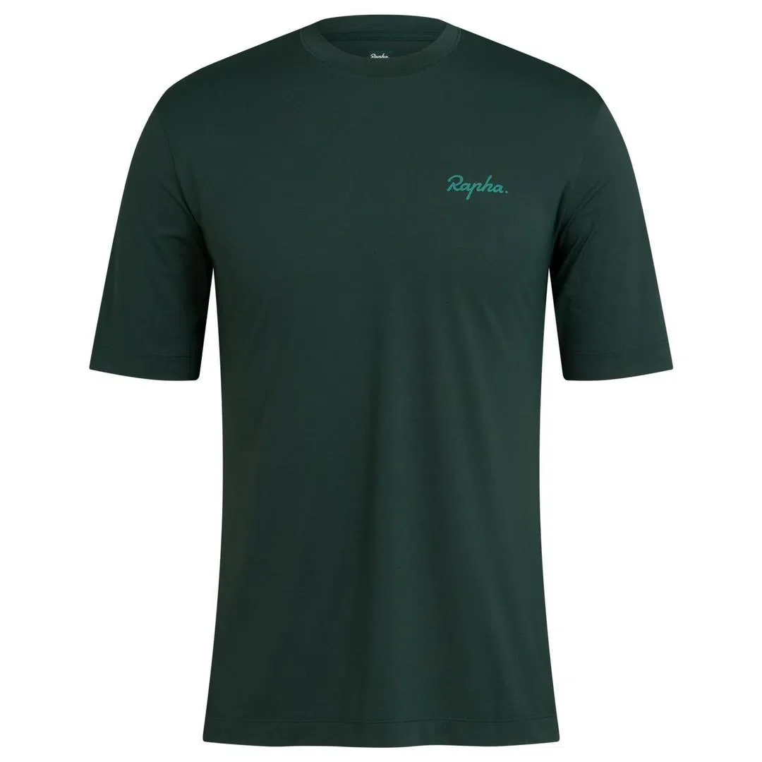 RAPHA Commuter Reflective TShirt - Dark Green - Image 5