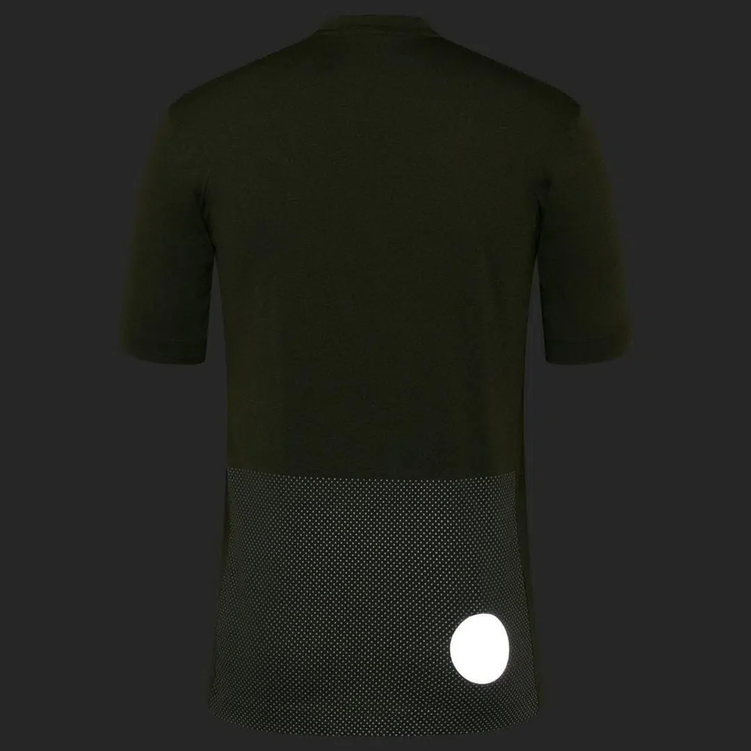RAPHA Commuter Reflective TShirt - Dark Olive Marl - Image 4