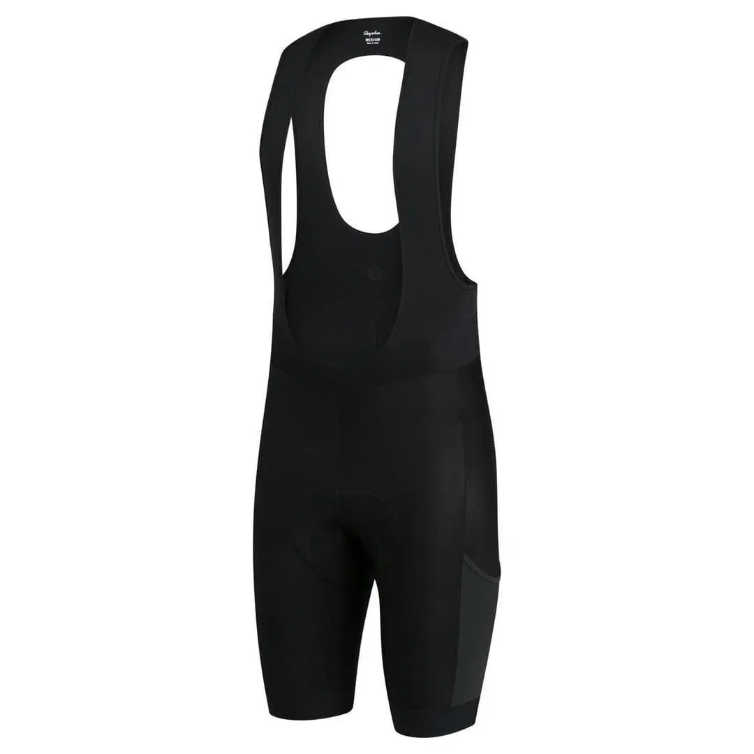RAPHA Core Cargo Bib Shorts - BBK Black - Image 3