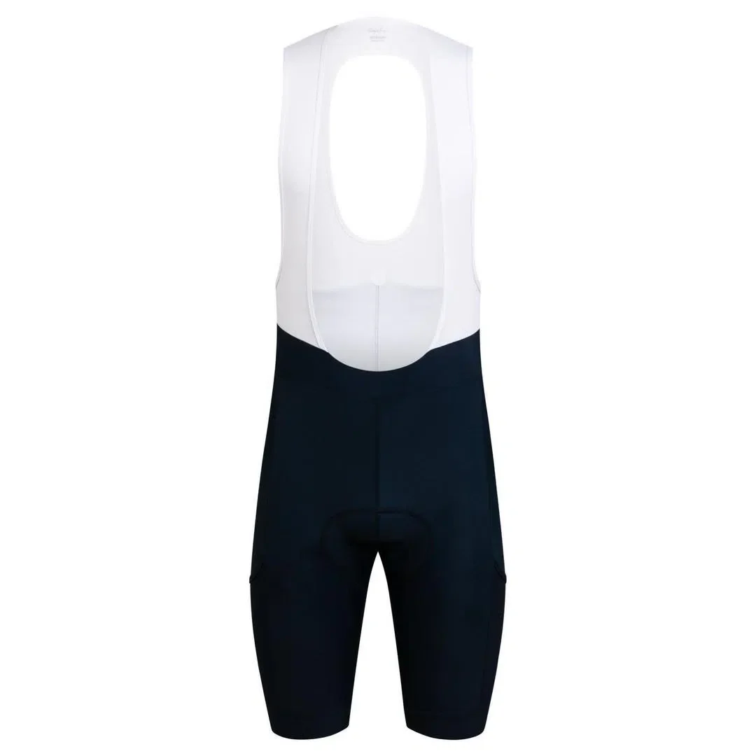 RAPHA Core Cargo Bib Shorts - DNW Dark Navy White - Image 4