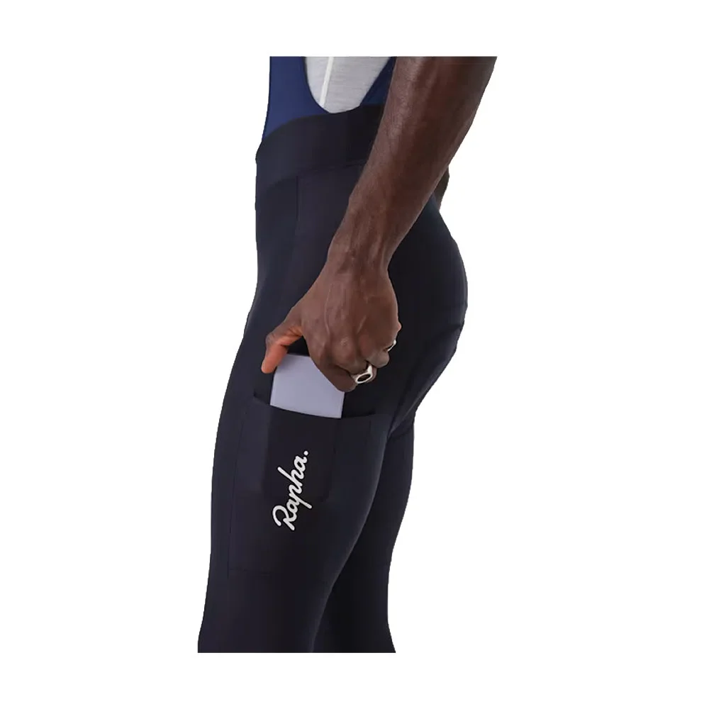 RAPHA Core Cargo Winter Tights with Pad - SNV Dark Navy/Navy - Image 7