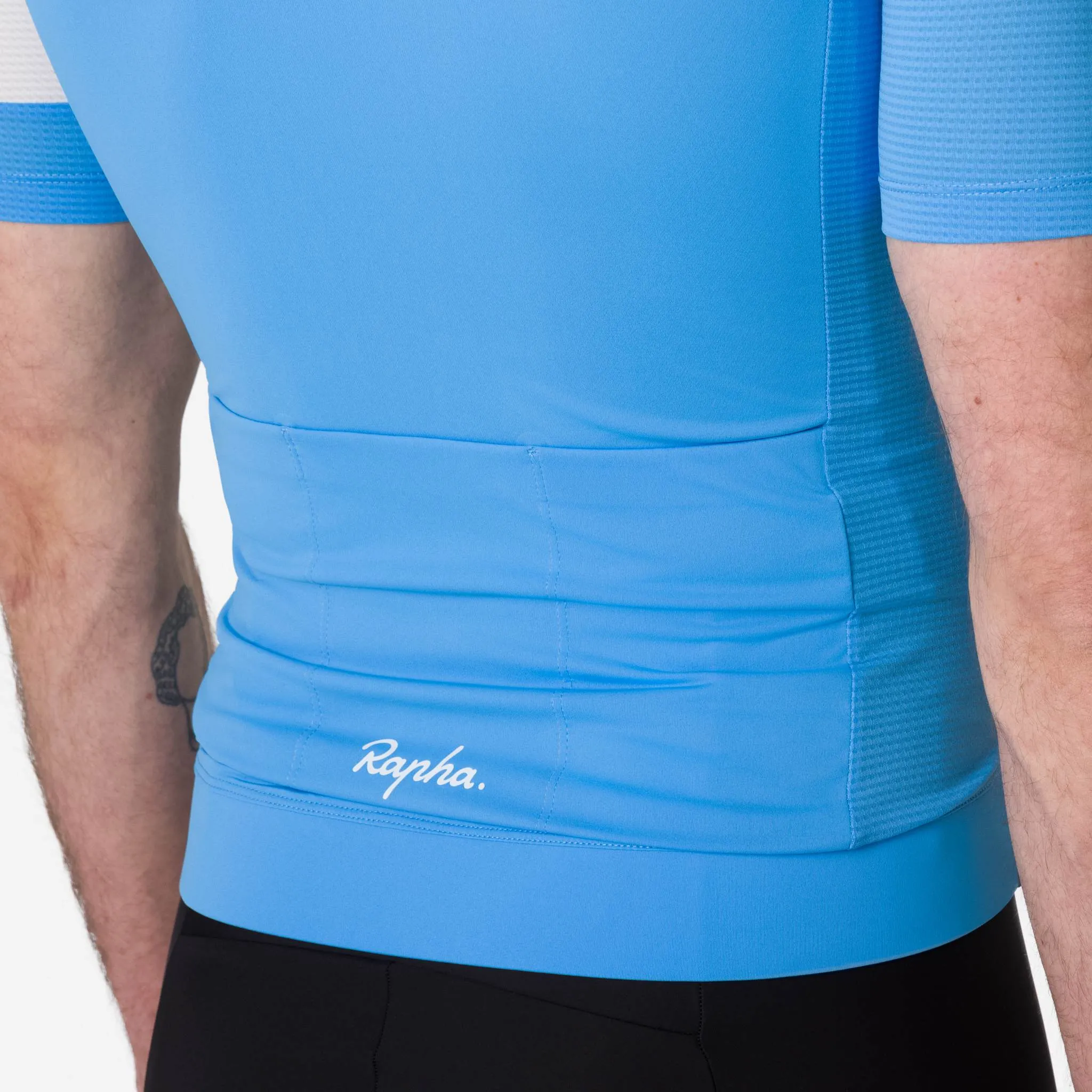 RAPHA Core Lightweight Jersey - ALD Cornflower/White - Image 6