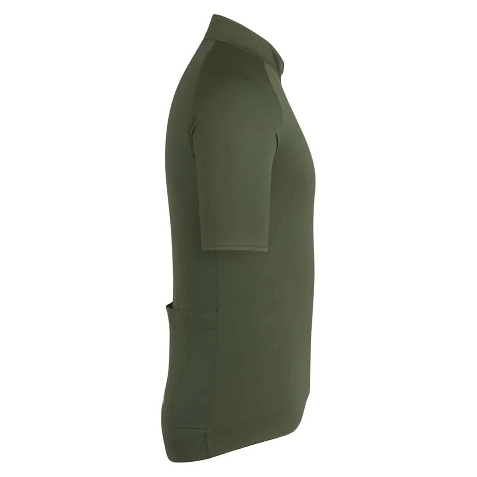 RAPHA Core Lightweight Jersey - KGW Deep Olive Green/ White - Image 4