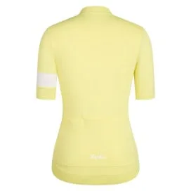 RAPHA Core Lightweight Women Jersey - CYW Canary Yellow White Alyssum - Image 2