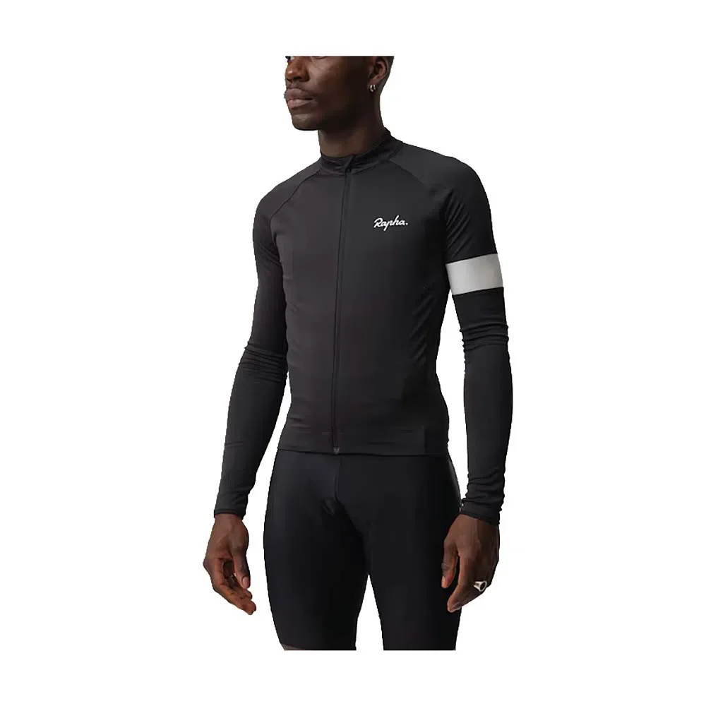 RAPHA Core Long Sleeve Jersey - BLW Black - Image 8