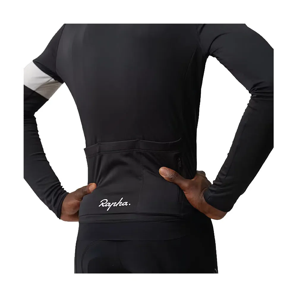 RAPHA Core Long Sleeve Jersey - BLW Black - Image 9