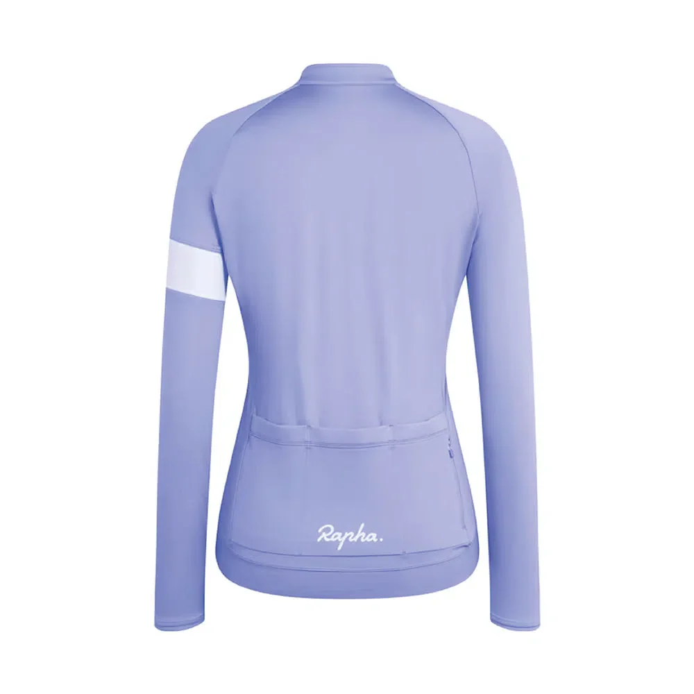 RAPHA Core Long Sleeve Women Jersey - LLW Lilac - Image 2