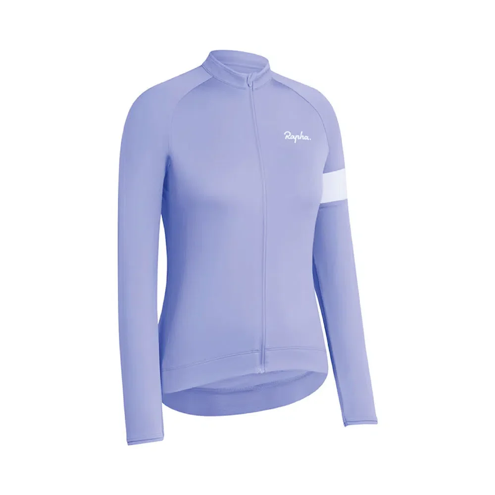 RAPHA Core Long Sleeve Women Jersey - LLW Lilac - Image 6