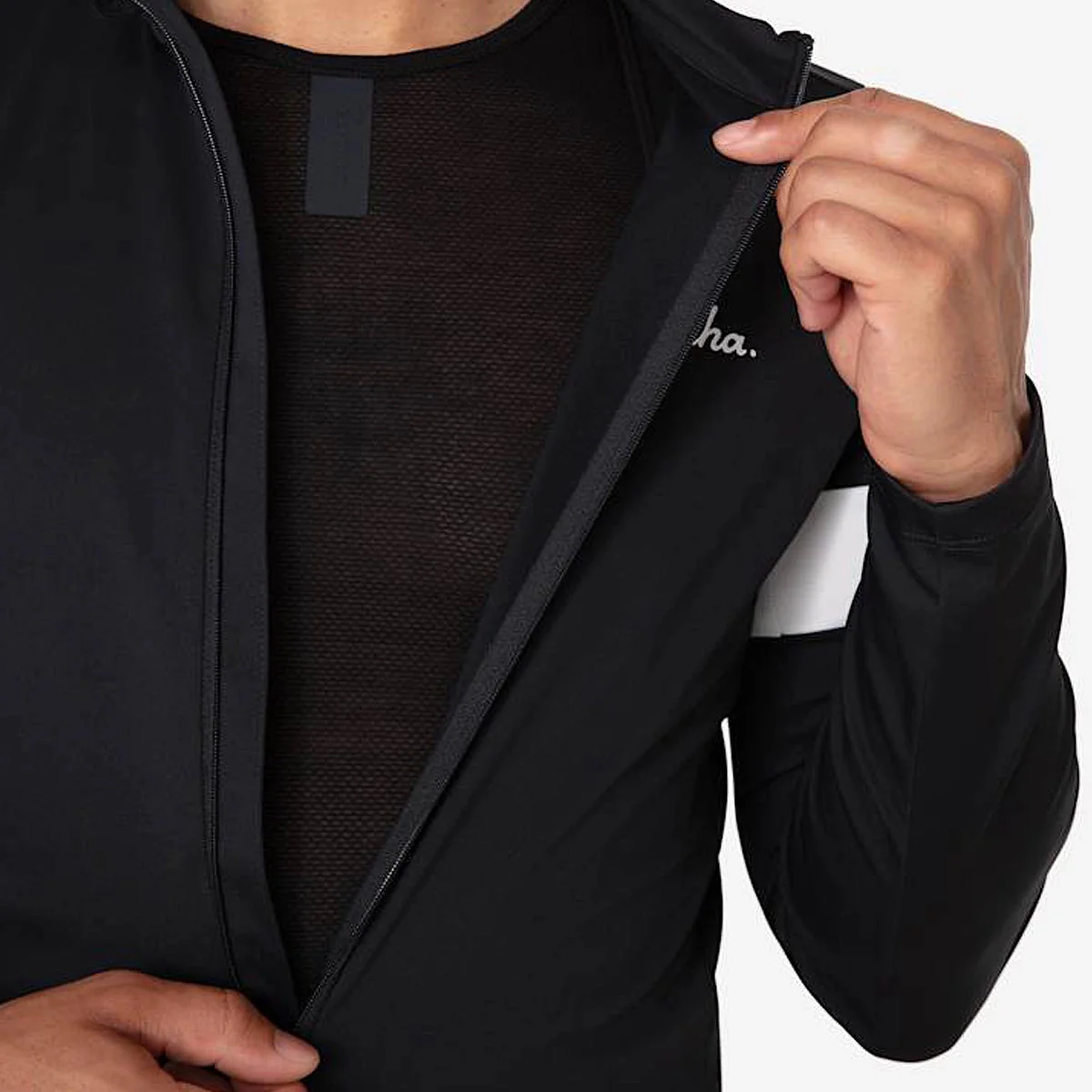 RAPHA Core Thermal Long Sleeve Jersey - BLW Black - Image 5