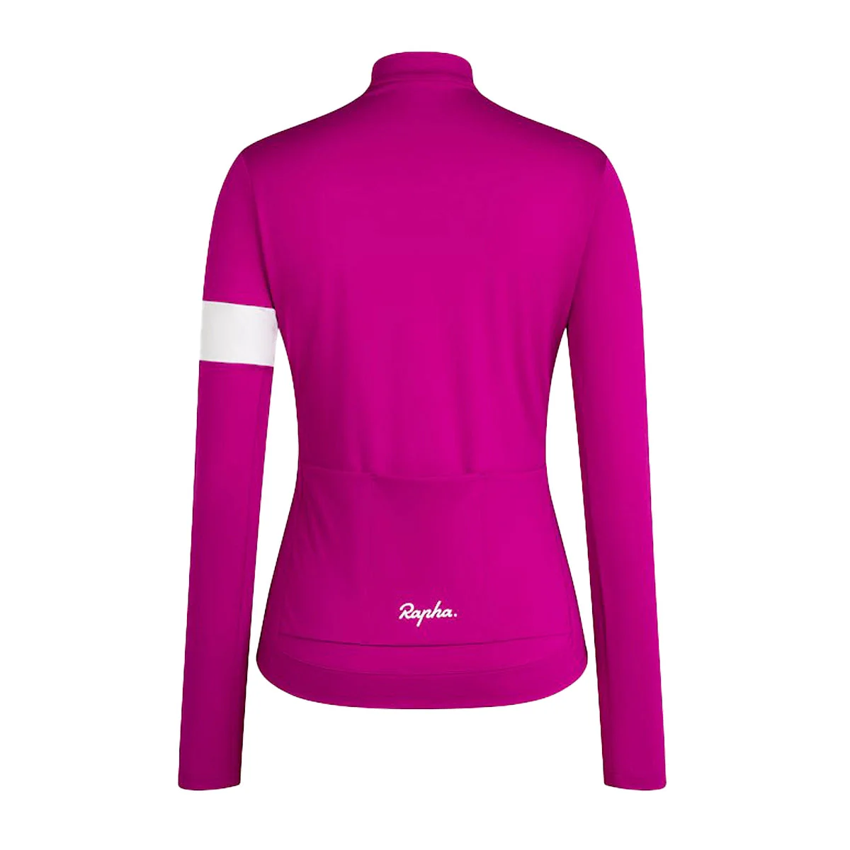RAPHA Core Thermal Long Sleeve Women Jersey - WAW Berry/White - Image 2