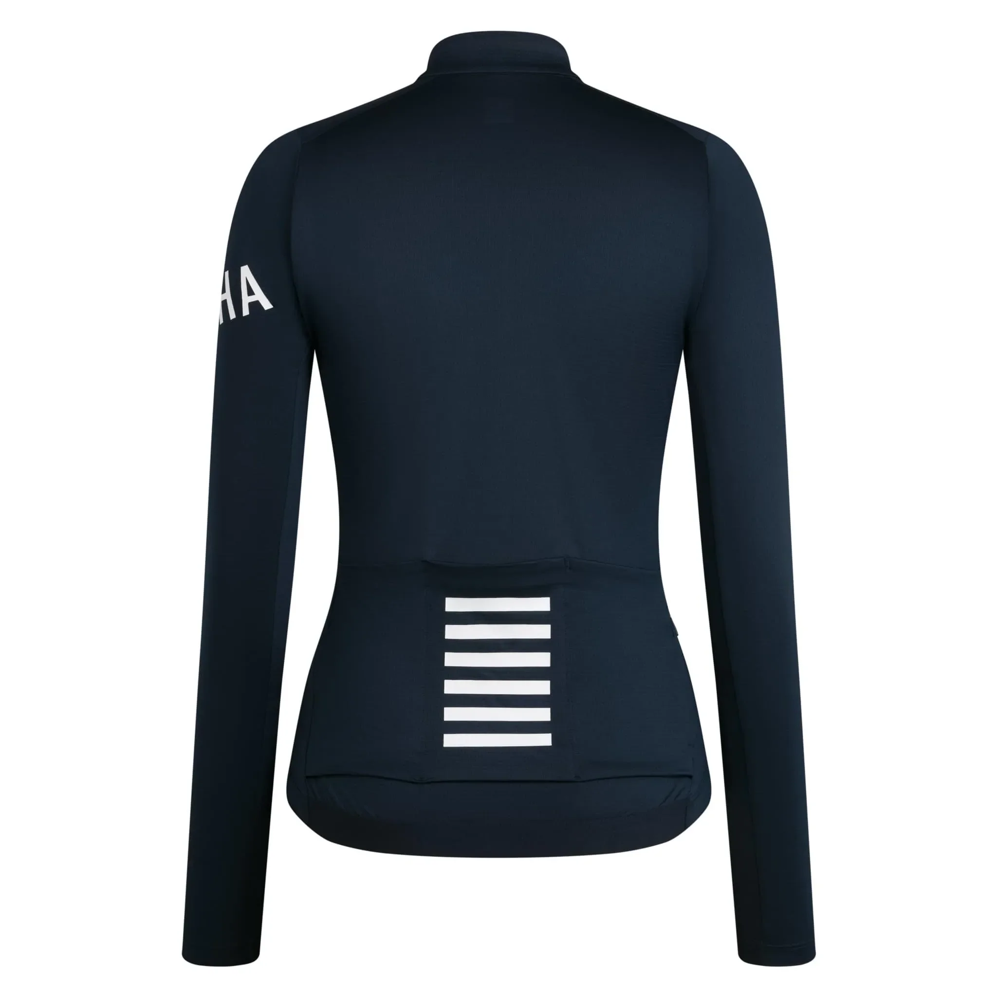 RAPHA Women Pro Team Long Sleeve Midweight Jersey - CAR Carbon - Image 2