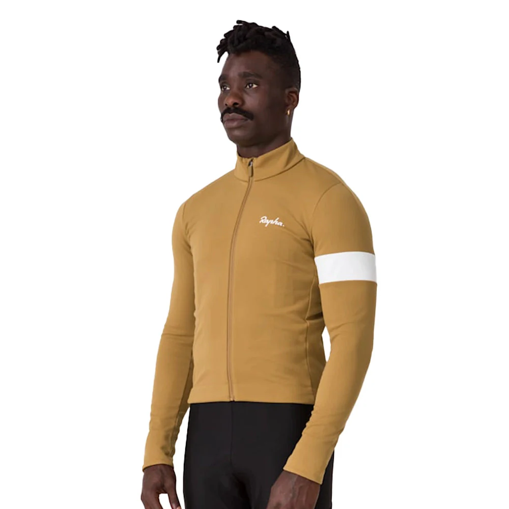 RAPHA Core Winter Jacket - DGA Faded Gold/White - Image 3