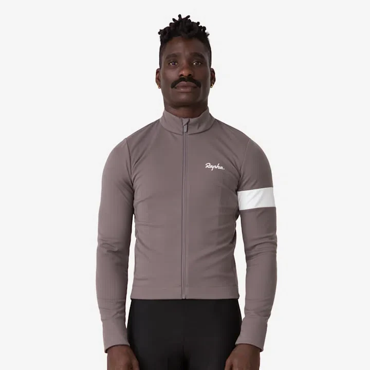 RAPHA Core Winter Jacket - PKW Mushroom/White - Image 3
