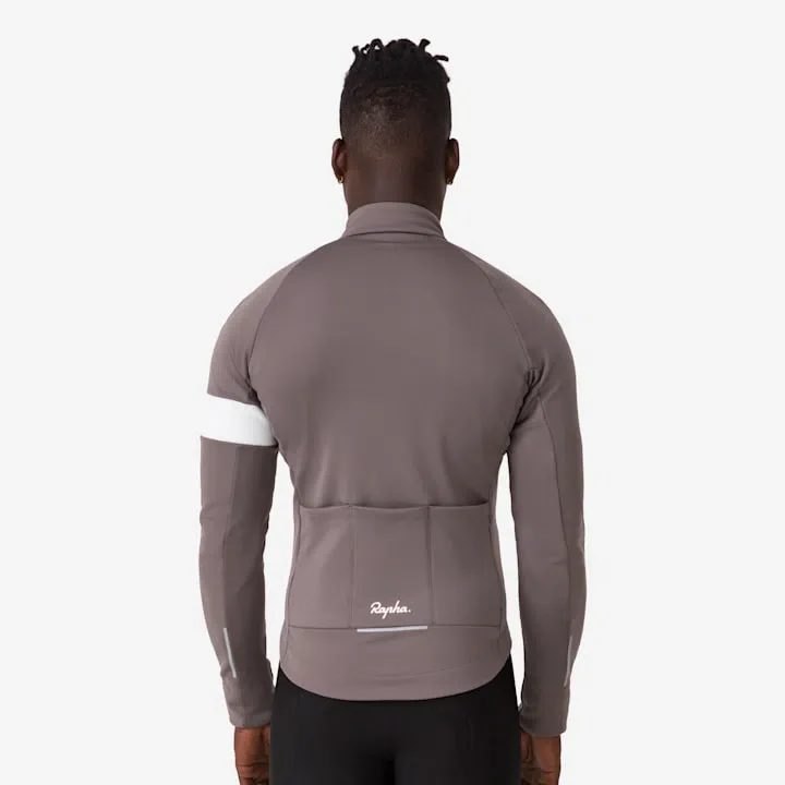 RAPHA Core Winter Jacket - PKW Mushroom/White - Image 6