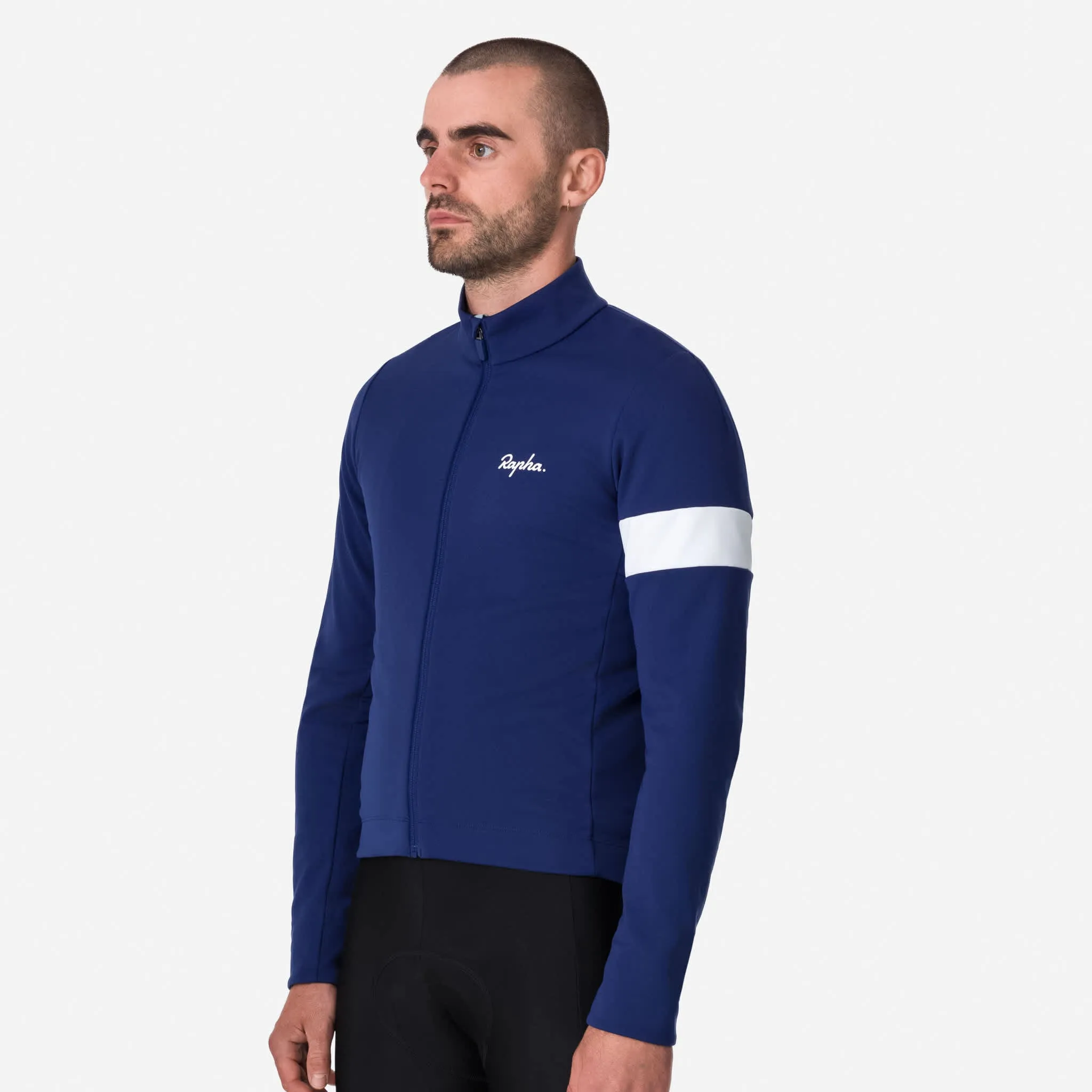 RAPHA Core Winter Jacket - Navy/White - Image 4