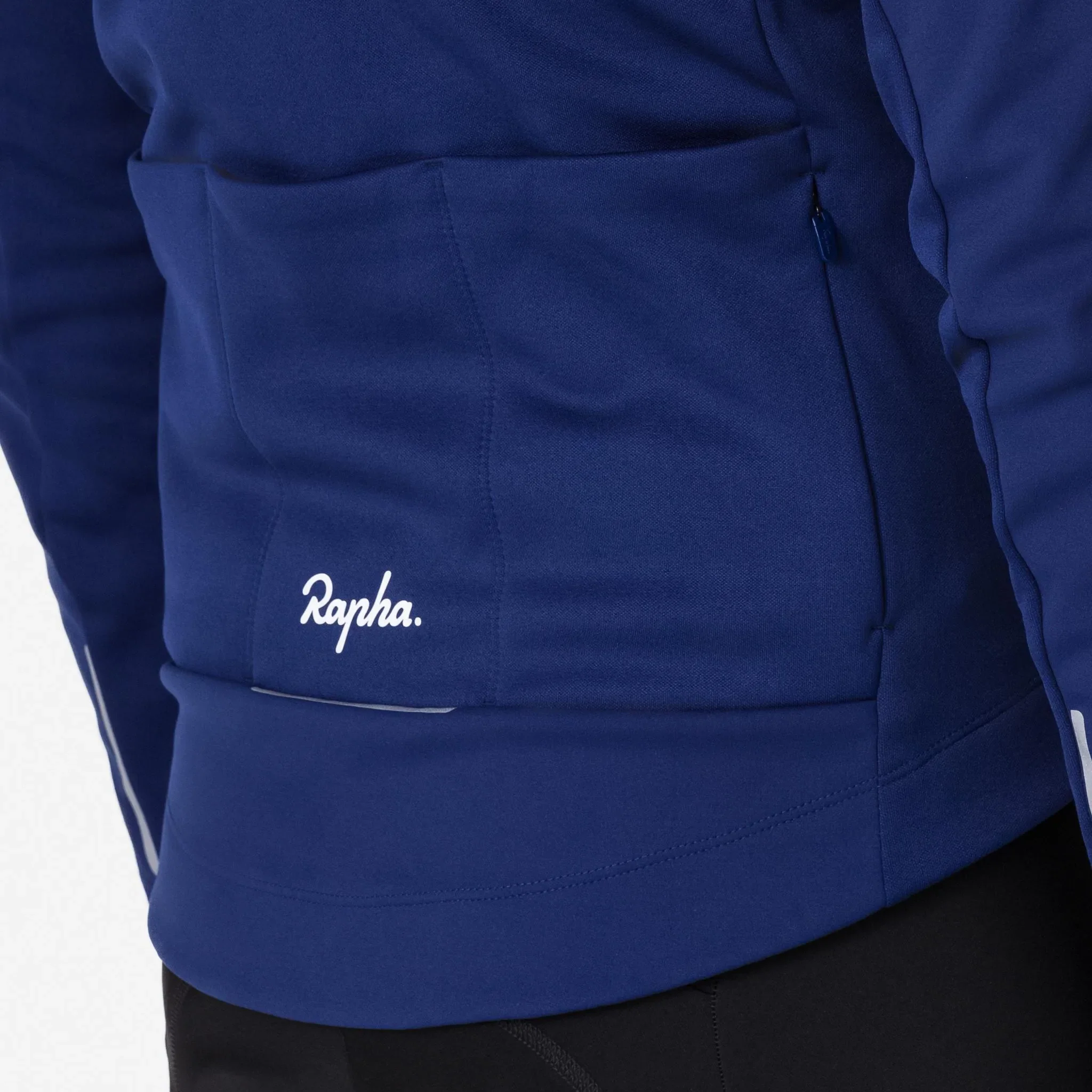 RAPHA Core Winter Jacket - Navy/White - Image 6
