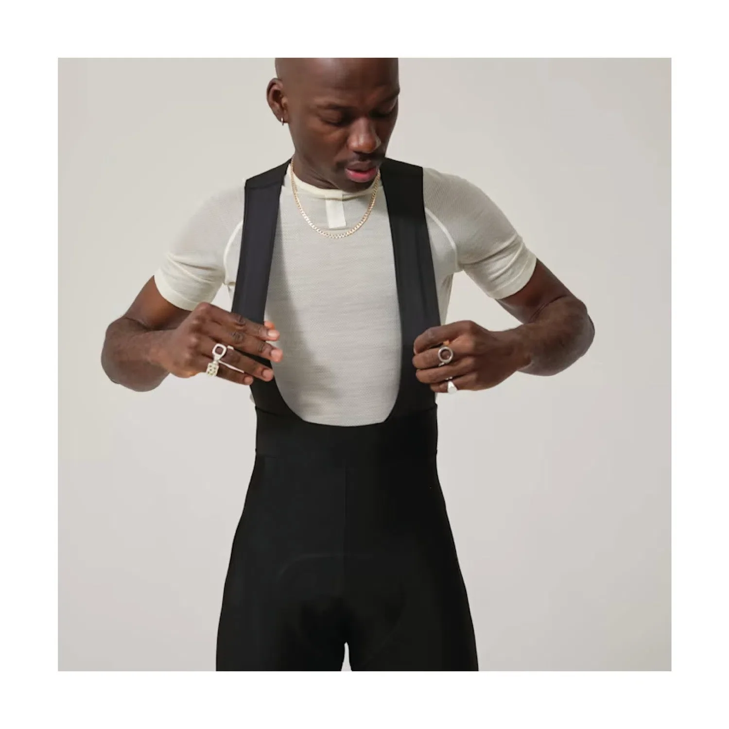 RAPHA Core Winter Bib Tights with Pad - BLK Black - Image 10
