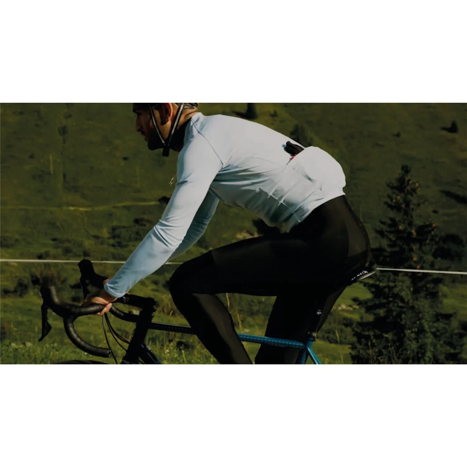 RAPHA Core Winter Bib Tights with Pad - BLK Black - Image 7