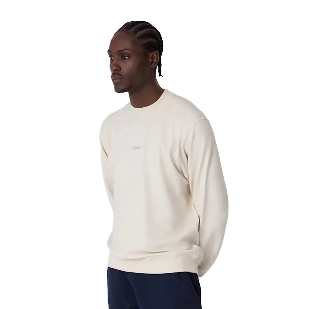 RAPHA Cotton Sweatshirt - BEC Off White/Stone - Image 4