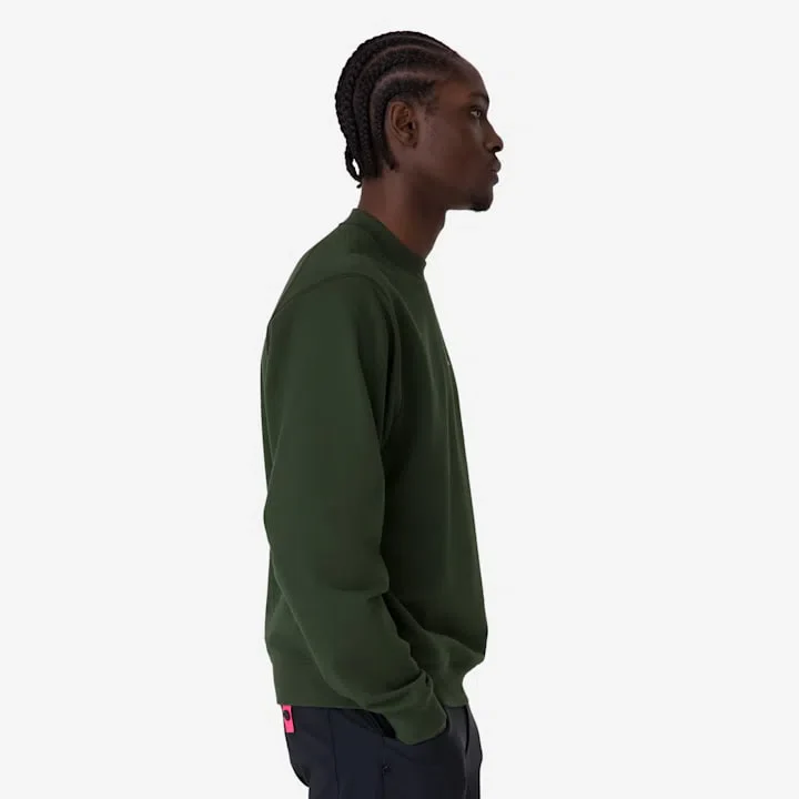 RAPHA Cotton Sweatshirt - KOG Deep Olive Green/Olive Green - Image 4