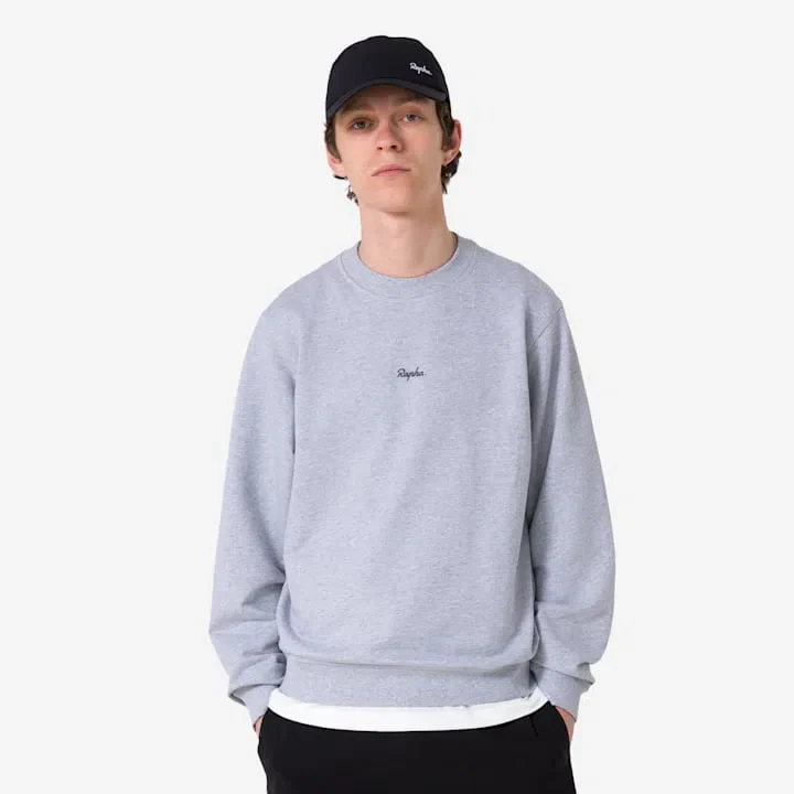 RAPHA Cotton Sweatshirt - LGA Light Grey Marl/Grey - Image 3