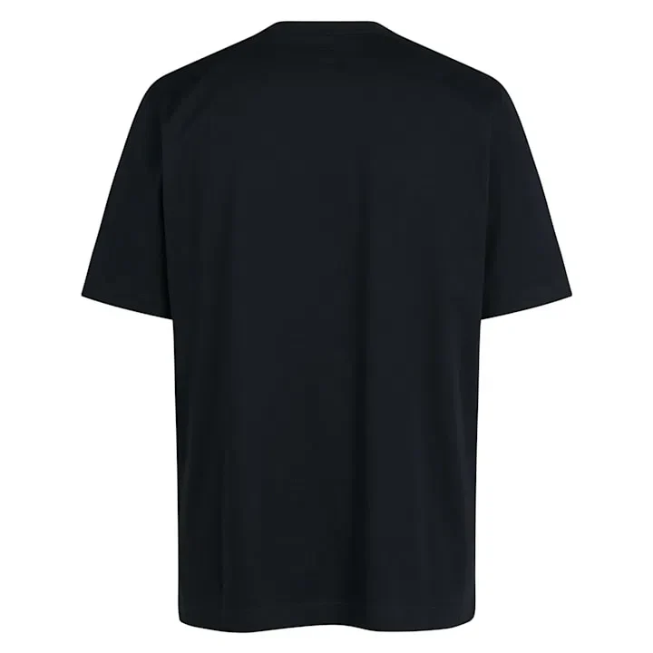 RAPHA Cotton TShirt Large Logo - BBK/Black White - Image 2