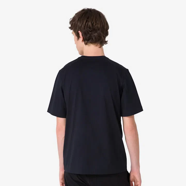 RAPHA Cotton TShirt Large Logo - BBK/Black White - Image 6