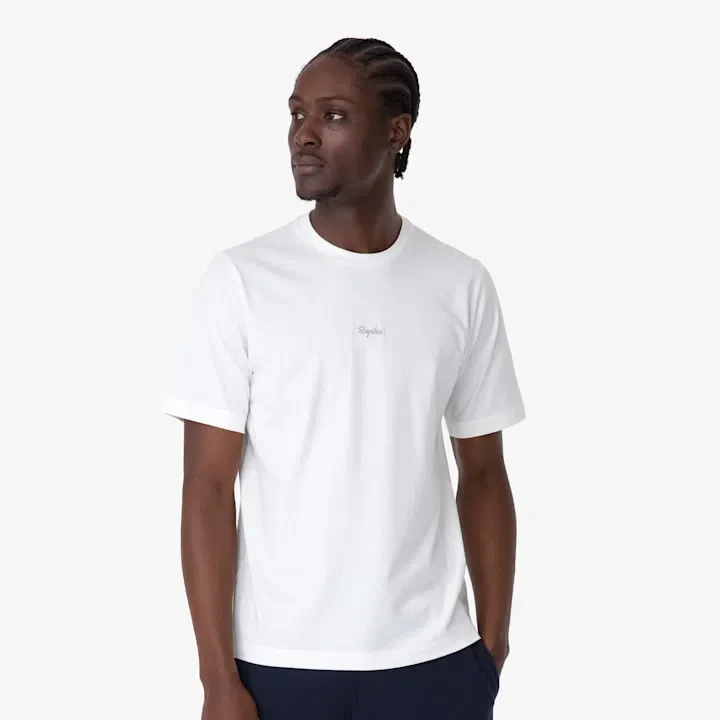 RAPHA Cotton Tshirt - BWM/White Light Grey - Image 3