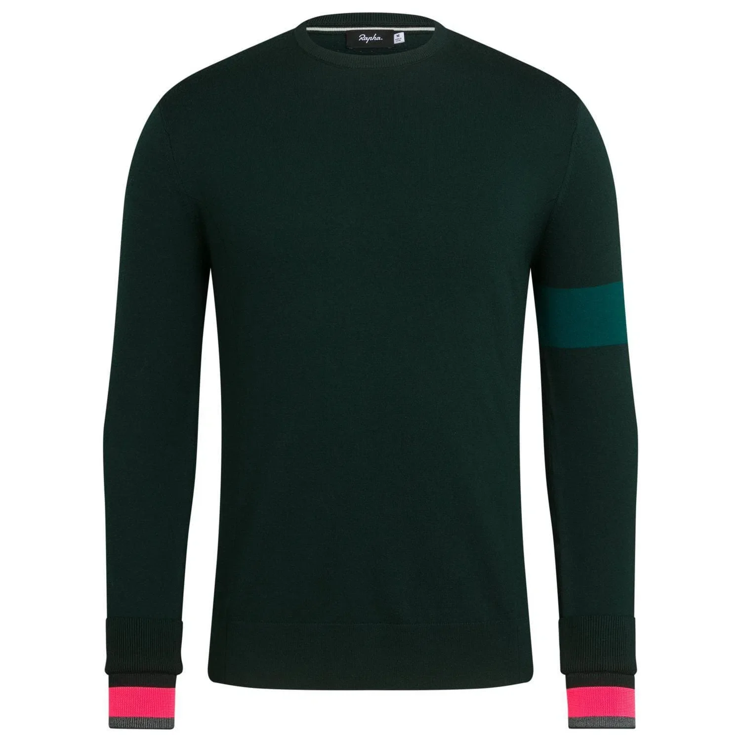 RAPHA Crew Neck Knit - GMA Dark Green Marl - Image 3
