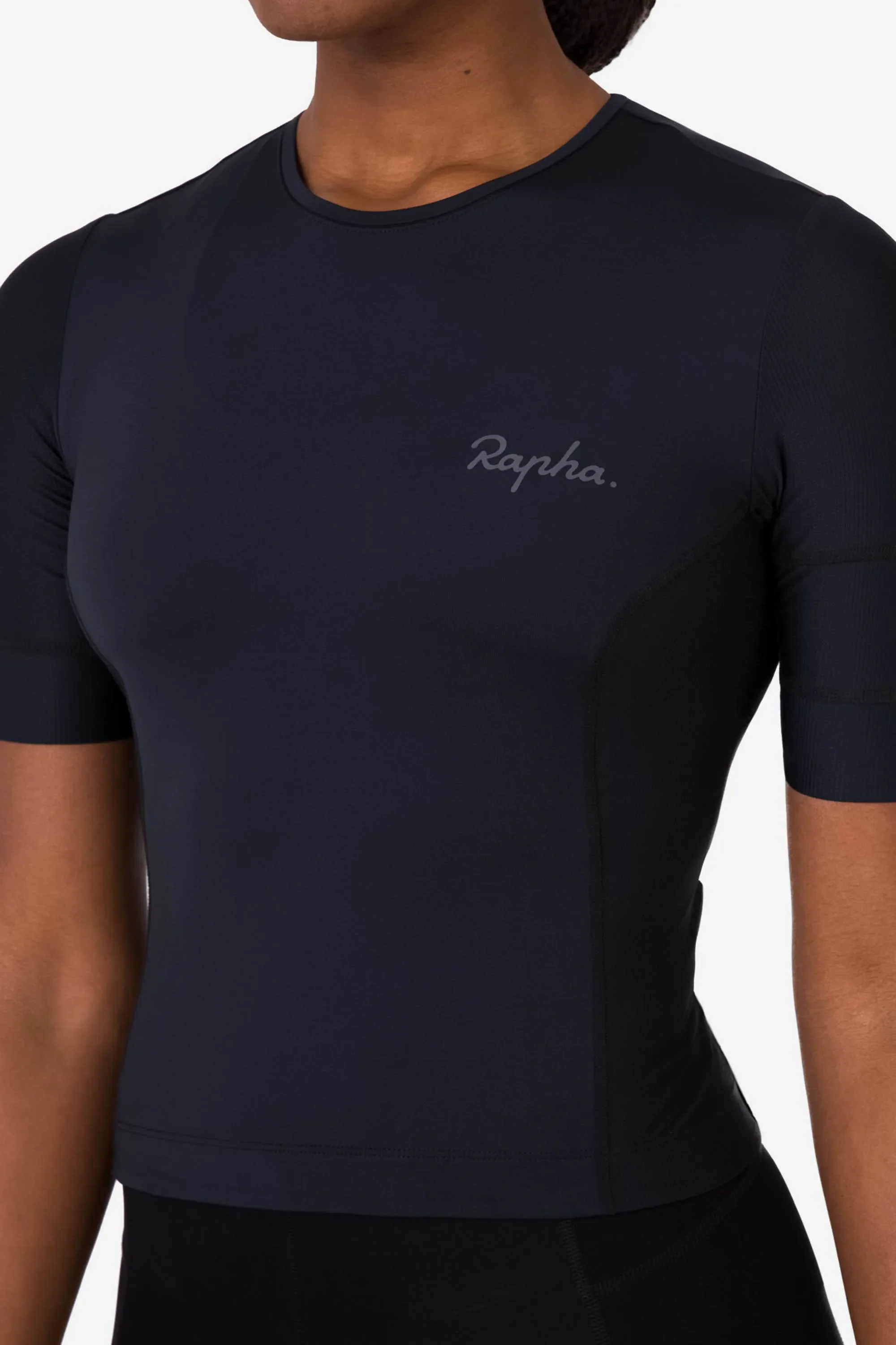RAPHA Cropped Women Cargo Top - AGR Black/Grey - Image 7