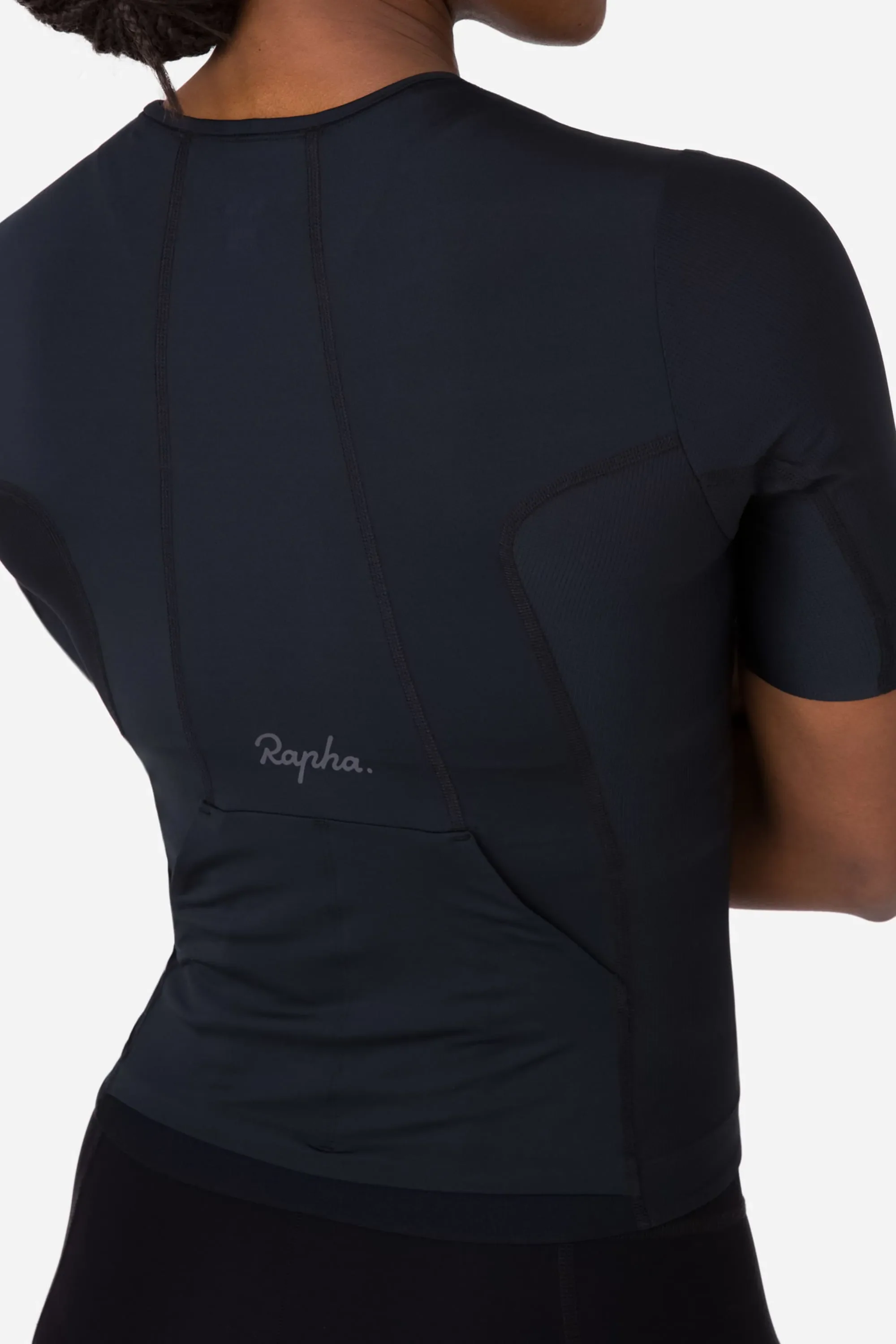 RAPHA Cropped Women Cargo Top - AGR Black/Grey - Image 8