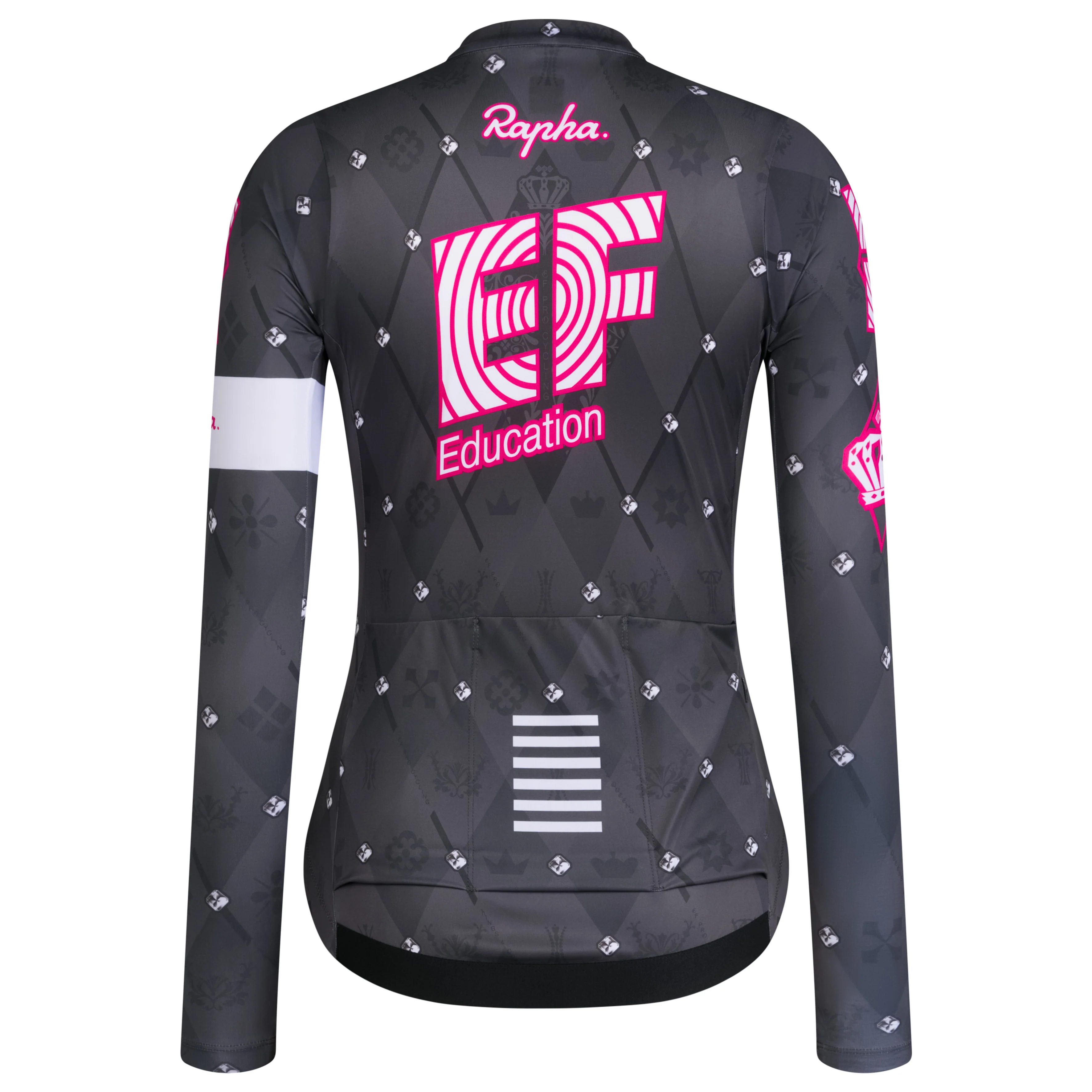 RAPHA EF Pro Team Long Sleeve Lightweight Women Jersey - Multicolor - Image 2