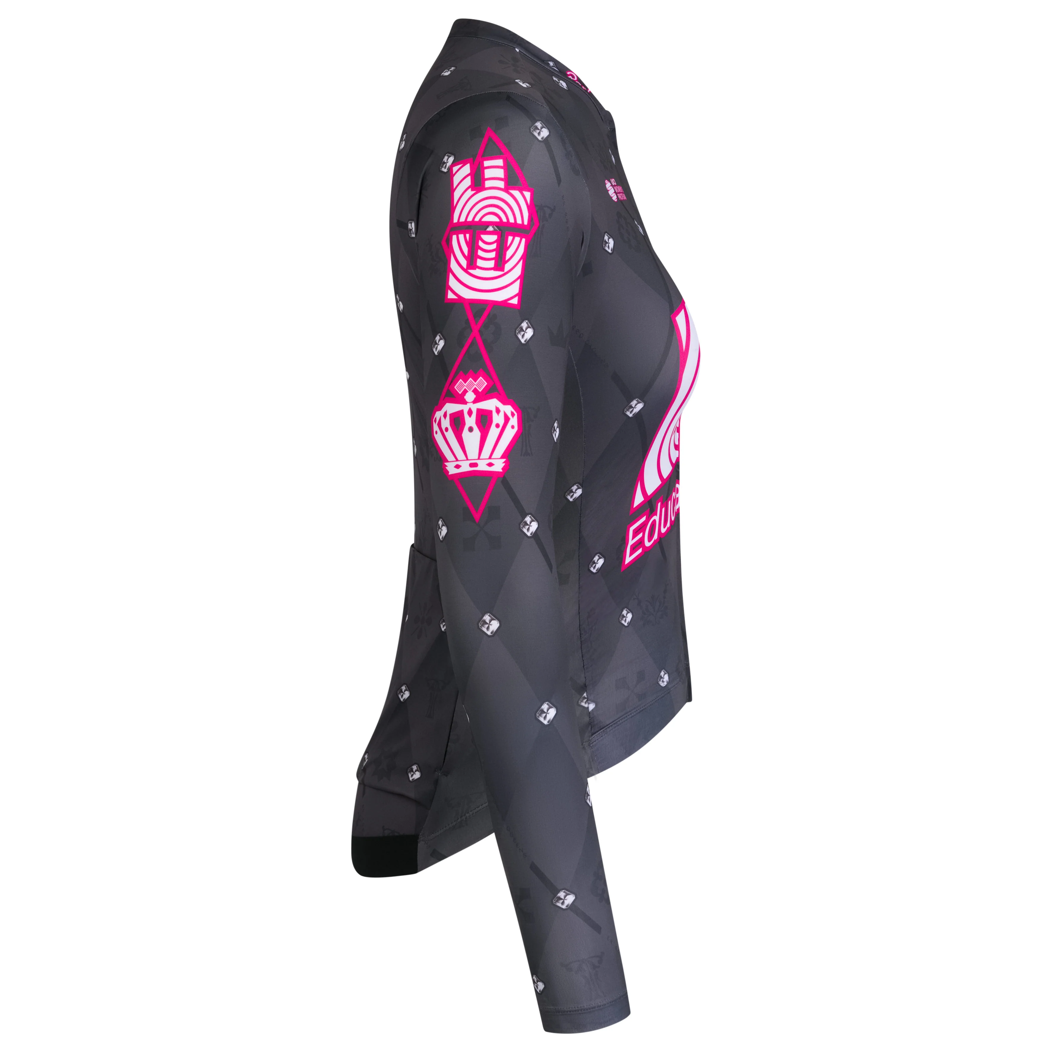 RAPHA EF Pro Team Long Sleeve Lightweight Women Jersey - Multicolor - Image 4