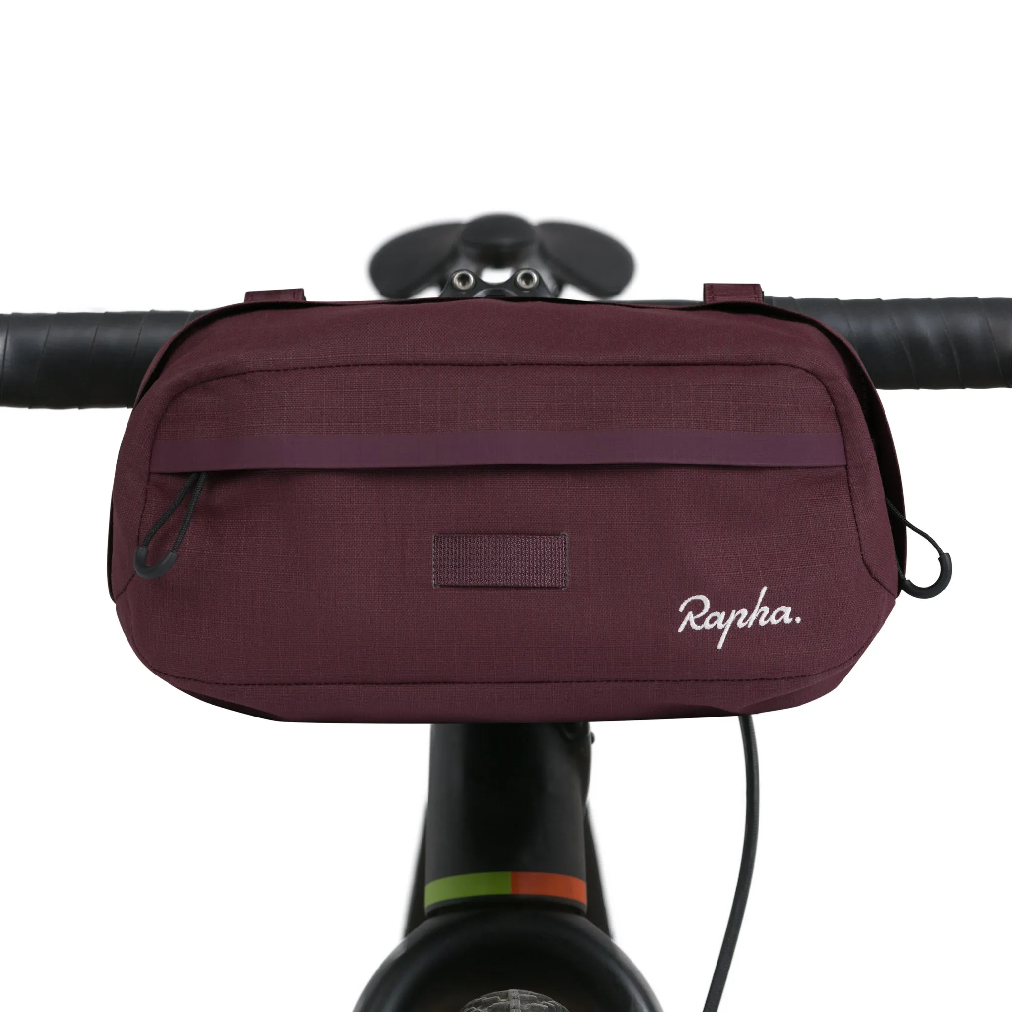 RAPHA Explore Bar Bag - Mahogany/White - Image 4