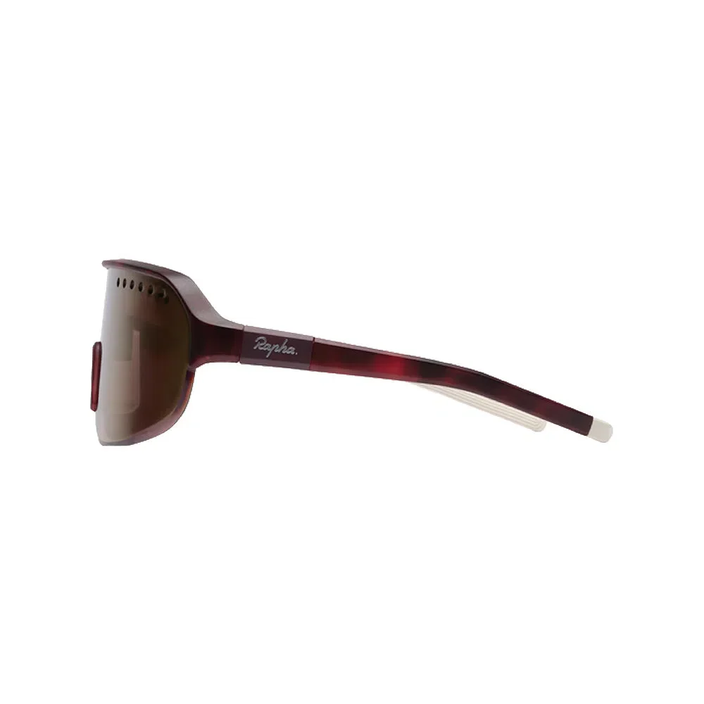 RAPHA Explore Glasses - BRS Dark Red/Burgundy - Image 2