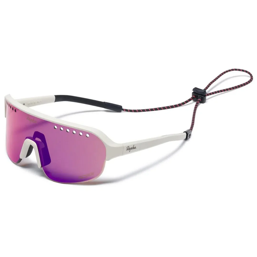 RAPHA Explore Glasses - WPB White/Pink Blue Lens - Image 5