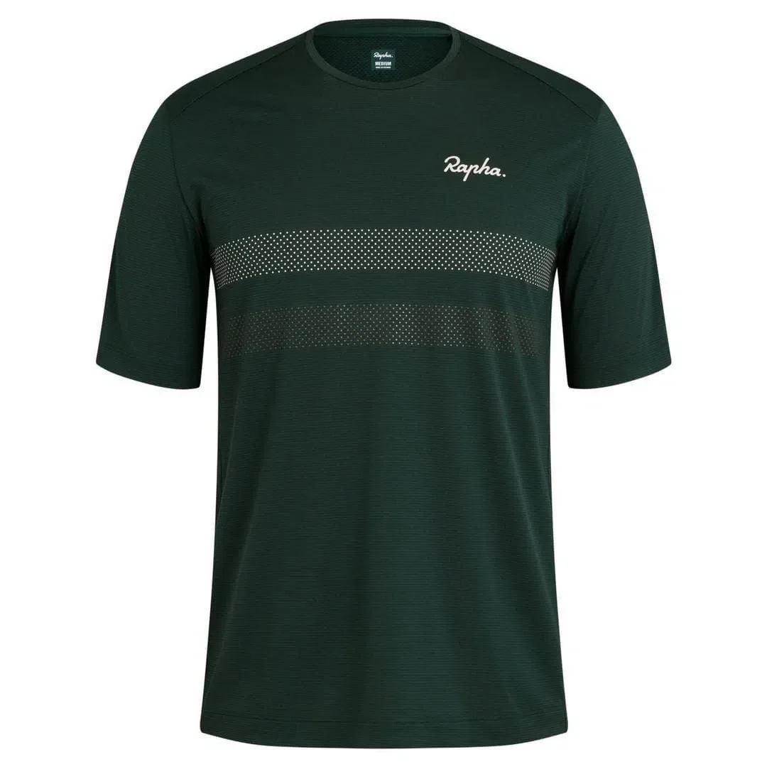 RAPHA Explore Technical Tshirt - Dark Green
